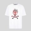 Uomo Vision of Super T-Shirt | T-Shirt Bianca Con Grafica Ghost Rider