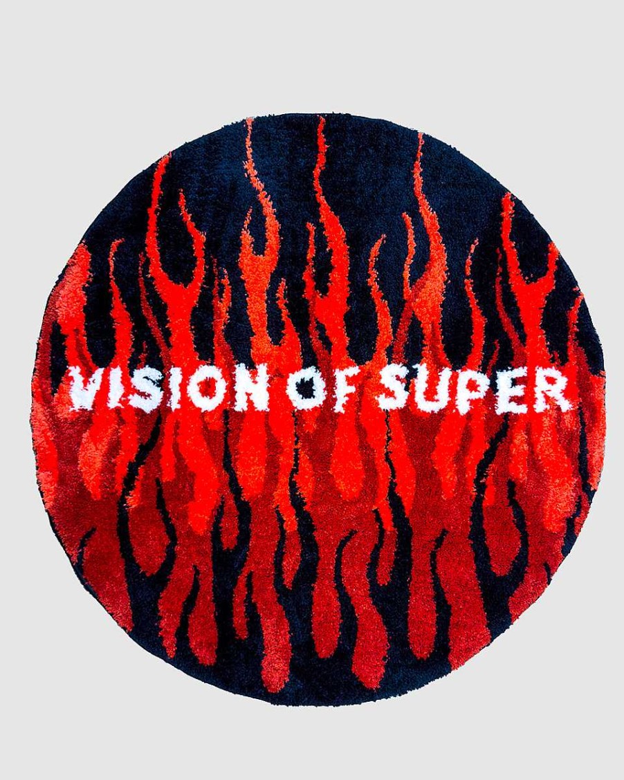 Uomo Vision of Super Accessori | Tappeto Fiamme