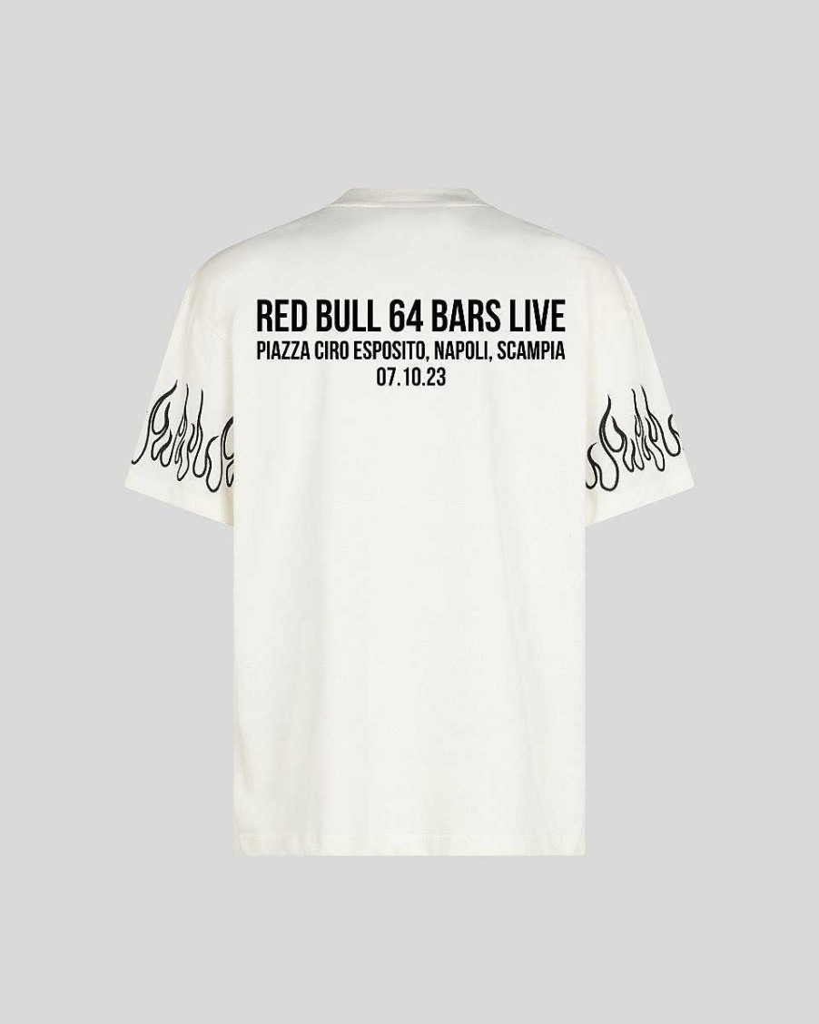 Uomo Vision of Super T-Shirt | T-Shirt Bianca Con Stampa Red Bull 64 Bars