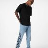 Uomo Vision of Super Pantaloni | Denim Blu Con Fiamme Tribali Nere